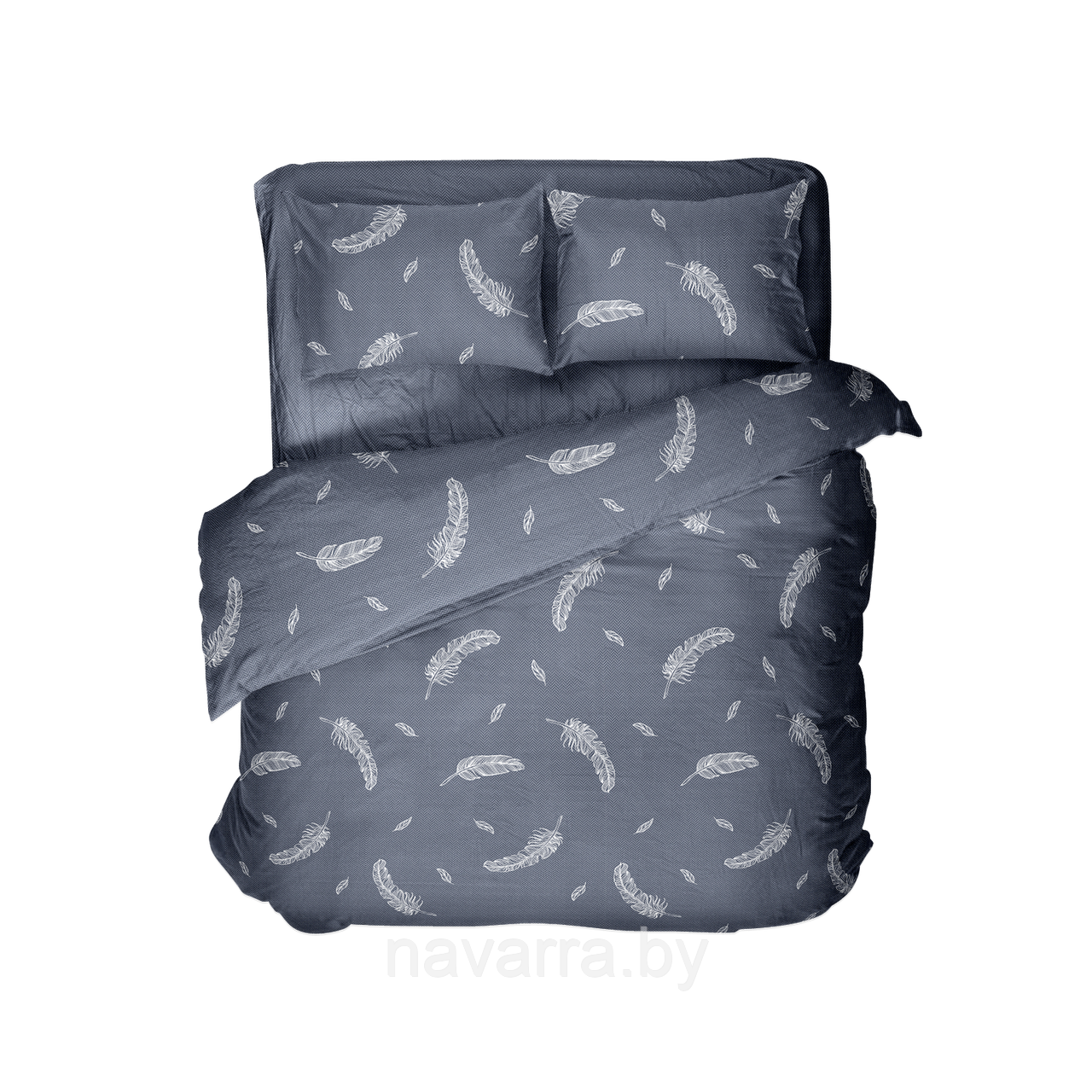 КПБ Полуторный с пододеяльником ш.143 " Перо"