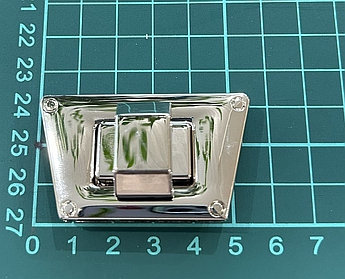 Замок поворотный 6807 никель полир