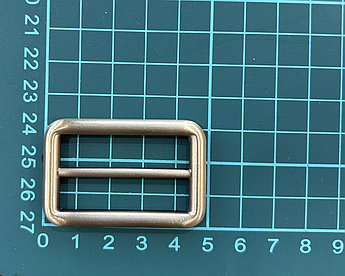 Пряжка регулировочная JS-930302 38 мм антик полир