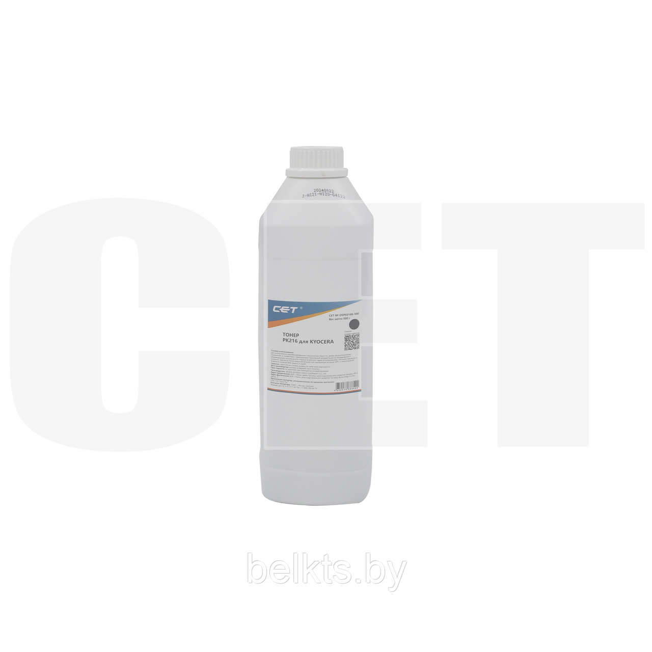 Тонер PK216 для KYOCERA TASKalfa 2552ci/2553ci/3252ci/3253ci/4053ci (Japan) Black, 500г/бут, (унив.), OSP0216K