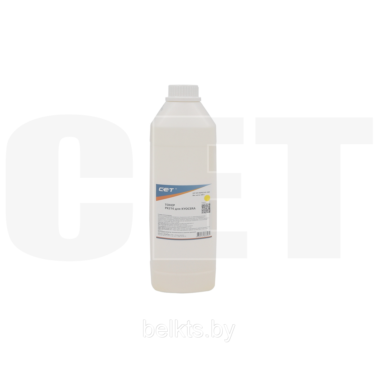 Тонер PK216 для KYOCERA TASKalfa 2552ci/2553ci/3252ci/3253ci/4053ci (Japan) Yellow, 500г/бут, (унив.), OSP0216