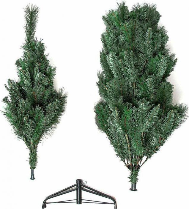 ROYAL CHRISTMAS ROYAL CHRISTMAS Ель Montana Slim Tree PP/ PVC Premium — Hinged — 165 см 65165 65165
