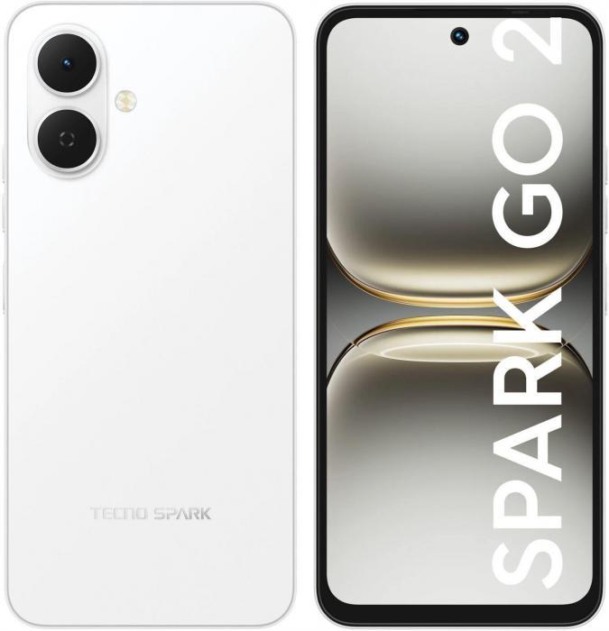 TECNO Spark Go 2 4/128Gb White (KM4 128+4 VEIL WHITE)