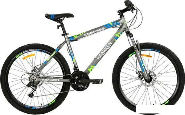 Велосипед Krakken Compass р.16 2025 (серый)
