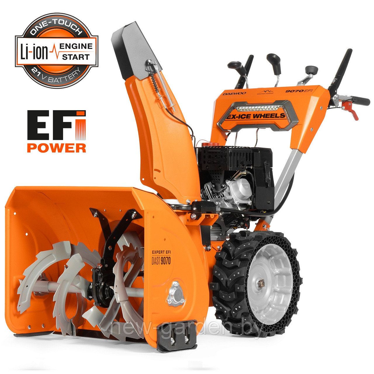 Снегоуборщик бензиновый DAEWOO DAST 9070 EFI с инжекторным двигателем