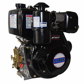 Дизельный двигатель Lifan C186F (шлицевой вал 25мм)