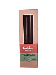 Свеча конусная бордовая 245/24 Bolsius - 4 шт. | 1 шт. - 1.90 руб.