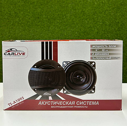 Автомобильные динамики CARLIVE TS-A1095  500ватт 2-ух полосный (4 дюйма)