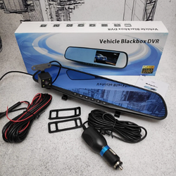 Видеорегистратор зеркало VEHICLE BLACKBOX DVR ( 2 камеры)