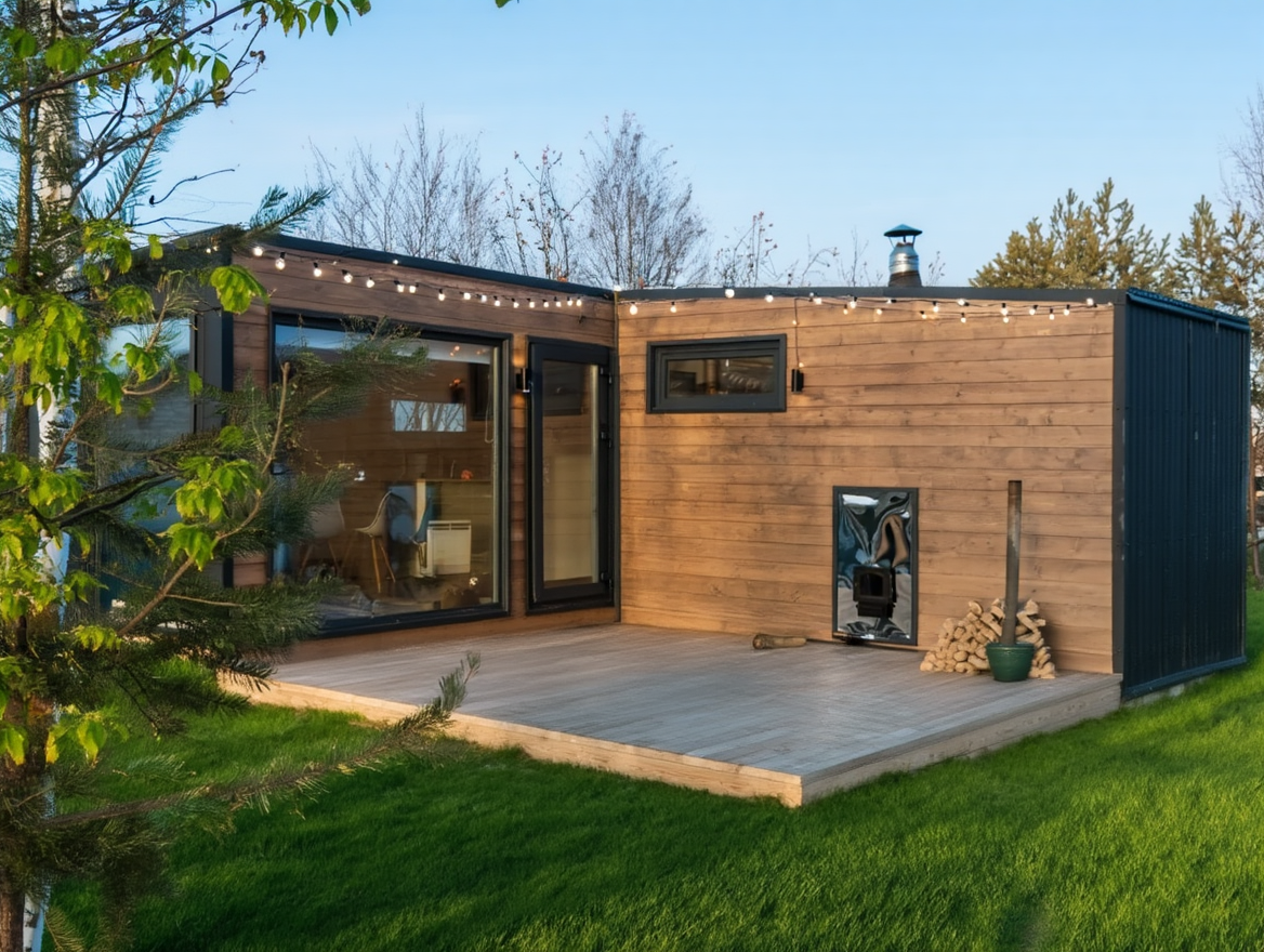 Каркасная баня "KARKAS 1,5"