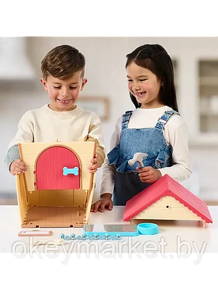 Интерактивная игрушка Moose Toys Little Live Pets Домик для щенка 26477, фото 2