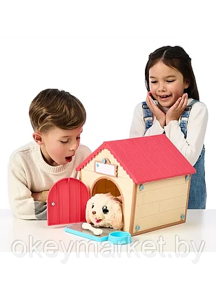 Интерактивная игрушка Moose Toys Little Live Pets Домик для щенка 26477, фото 2