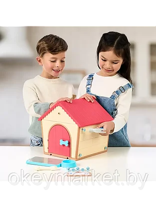 Интерактивная игрушка Moose Toys Little Live Pets Домик для щенка 26477, фото 3