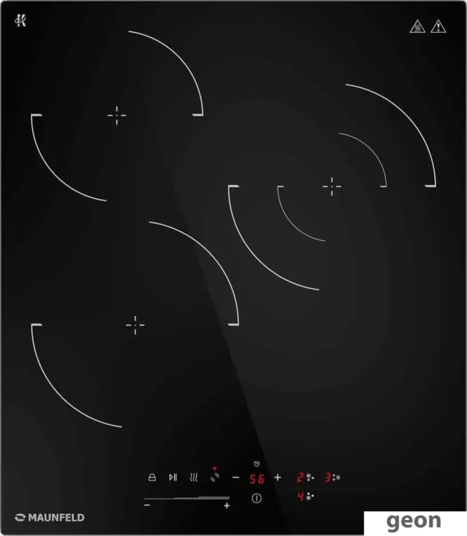 Варочная панель MAUNFELD CVCE453SDBK