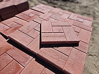 Плитка тротуарная "Калифорния дощечка" 300*300*30, серая