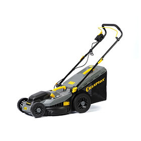 Газонокосилка электрическая, 1,8 кВт, пласт.+ткань травосб. 52л, ширина 430мм, 30-75мм