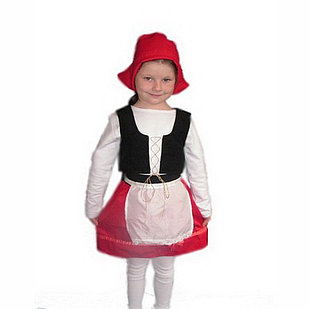 597   Карнавальный костюм "Красная шапочка"   (4С 51-1220)