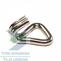 Натяжитель храповой стандартный с лентой и двойным крюком, LC 2500 daN, 50мм, 0,5м, РОМЕК 50.25.001.0.500, фото 3