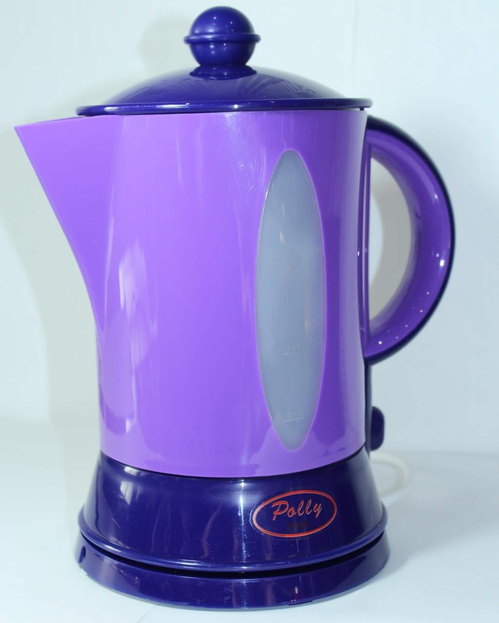 Эл.чайник Polly-люкс емк.1.7л диск синий
