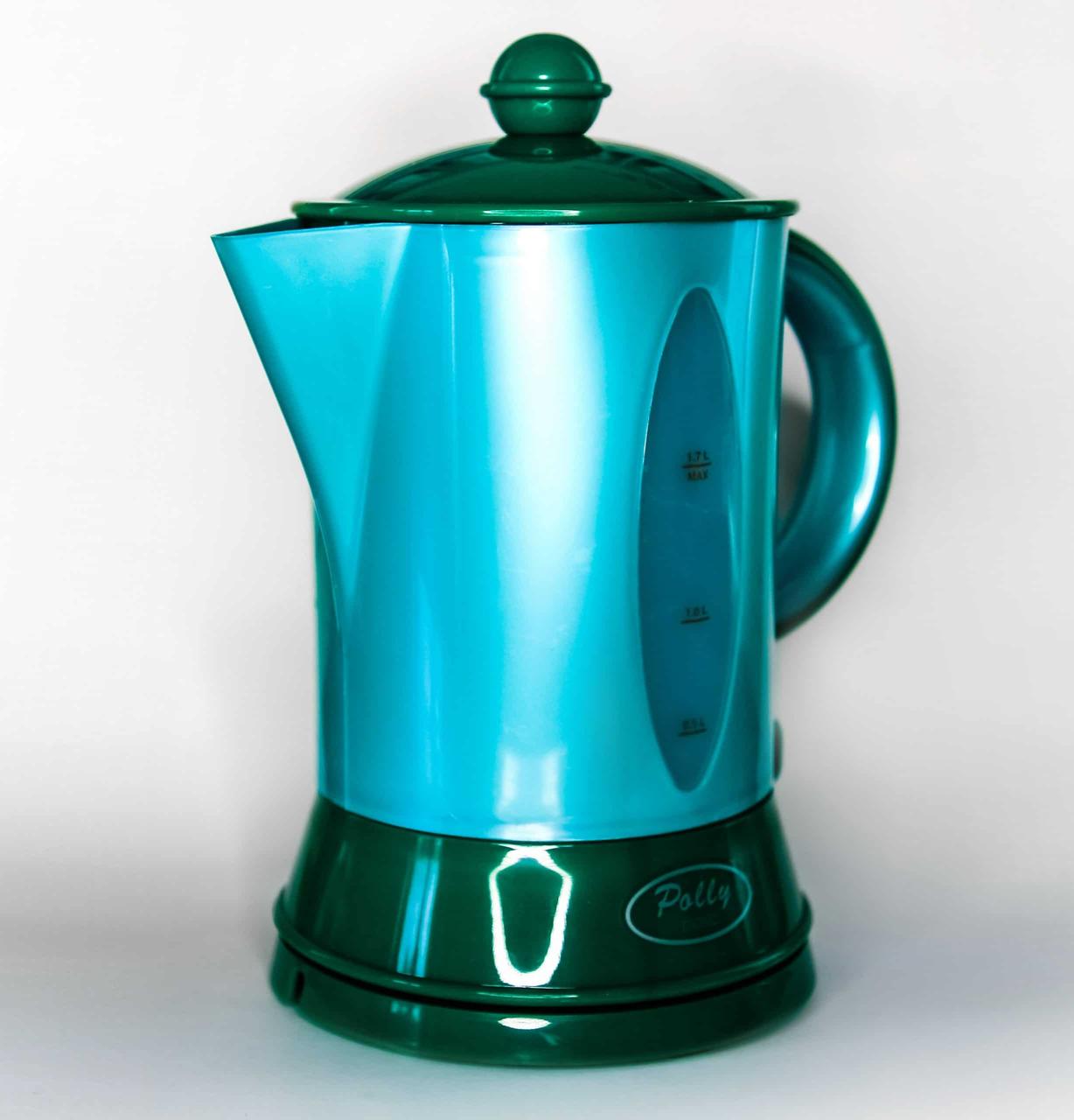 Эл.чайник Polly-люкс емк.1.7л диск зеленый
