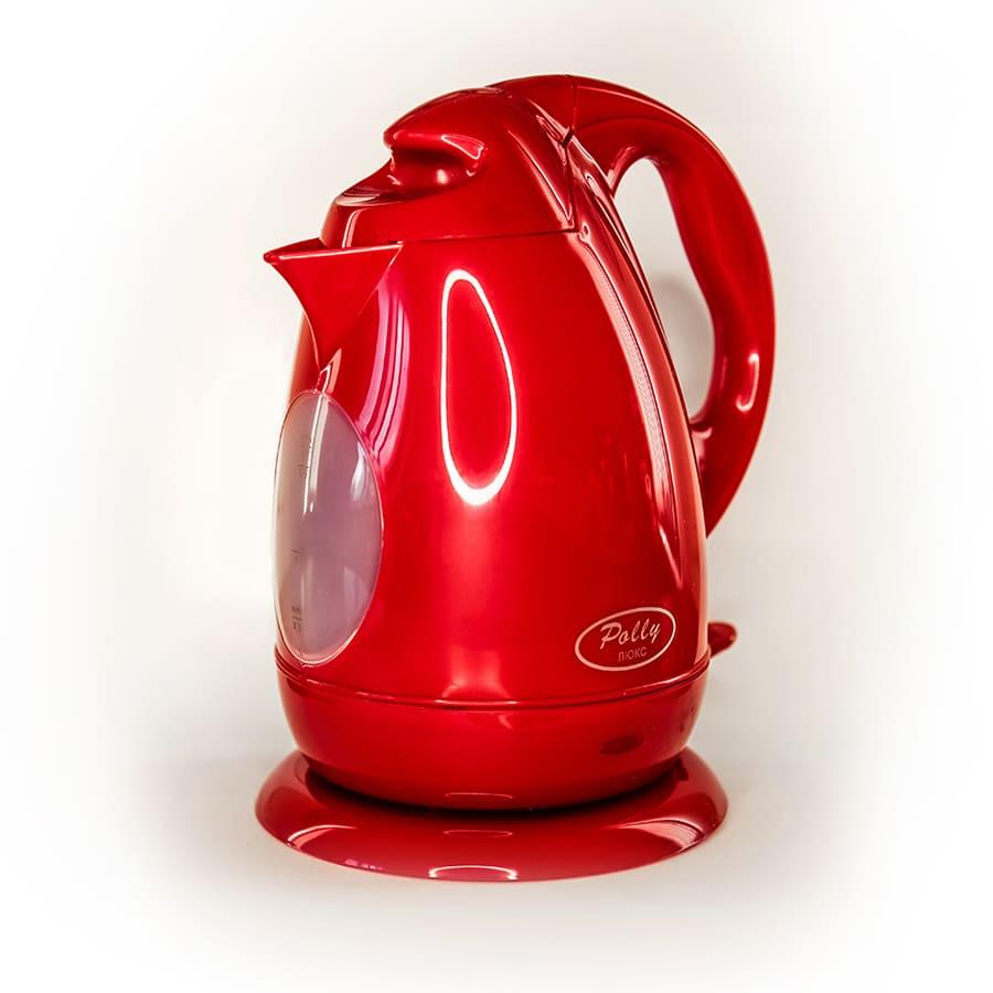 Эл.чайник Polly-люкс ЕК-10 емк.1.7л,рубин