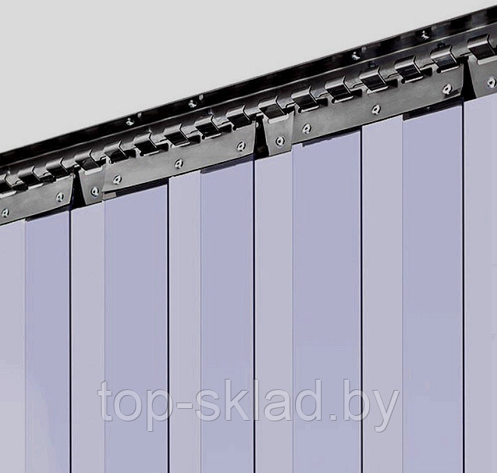 ПВХ штора-завеса прозрачная