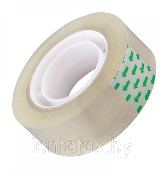 Клейкая лента канцелярская Милен, 19мм*33м, прозрачная. Цена указана без учета НДС 20%