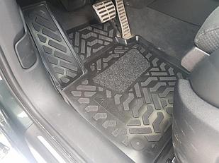 Ковры в салон Aileron Audi Q3 I 2011-2018 (3D с подпятником) [61119] (Крепеж)