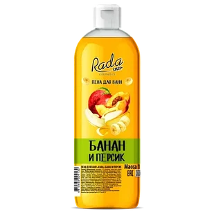 Пена для ванн "RADA" Банан и персик 1 л