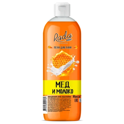 Пена для ванн "RADA" Мед и молоко 1 л