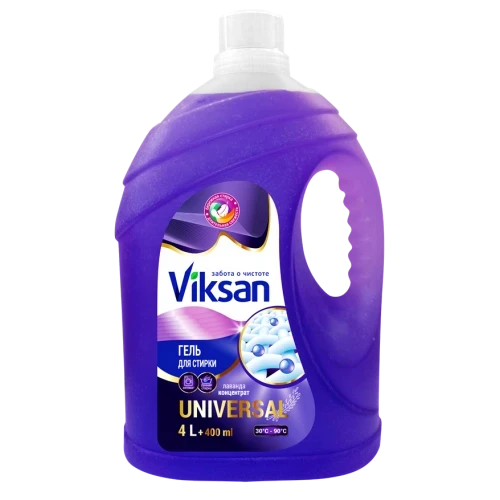 Гель концентрат VIKSAN экспресс-стирка Лаванда 4,4л/5,9 л