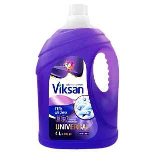 Гель концентрат VIKSAN  экспресс-стирка Лаванда 4,4л/5,9 л