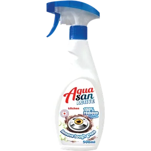 Чистая кухня "AQUASАN ACTIVE" 500 мл (спрей)(СВЧ-печи, вытяжки, дух.шкафы и т.д.)