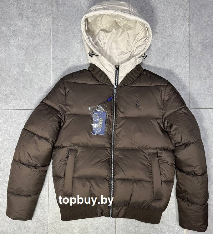 Куртка - пилот, зимняя коричневая.