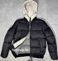 Куртка пилот, зимняя чёрная.