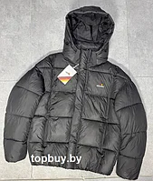Куртка стеганная, черного цвета, с логотипом "Ellesse.