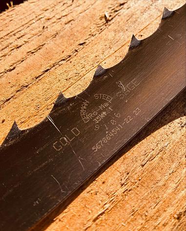 Ленточное полотно по дереву RO-MA  Gold Sage 38x 1,15 x 4800-4820, фото 2