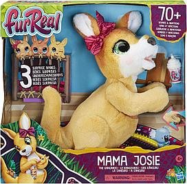 Интерактивная мягкая игрушка Hasbro FurReal Friends «Кенгуру Мама Джози и ее малыши» E6724