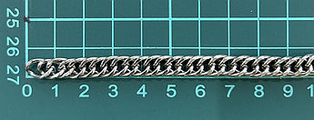 Цепочка металлическая 7.5*10.5мм никель