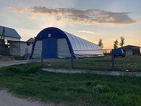 Замена кровли ангара. Филиал "АГРО-БОКС" ООО "УНИБОКС"