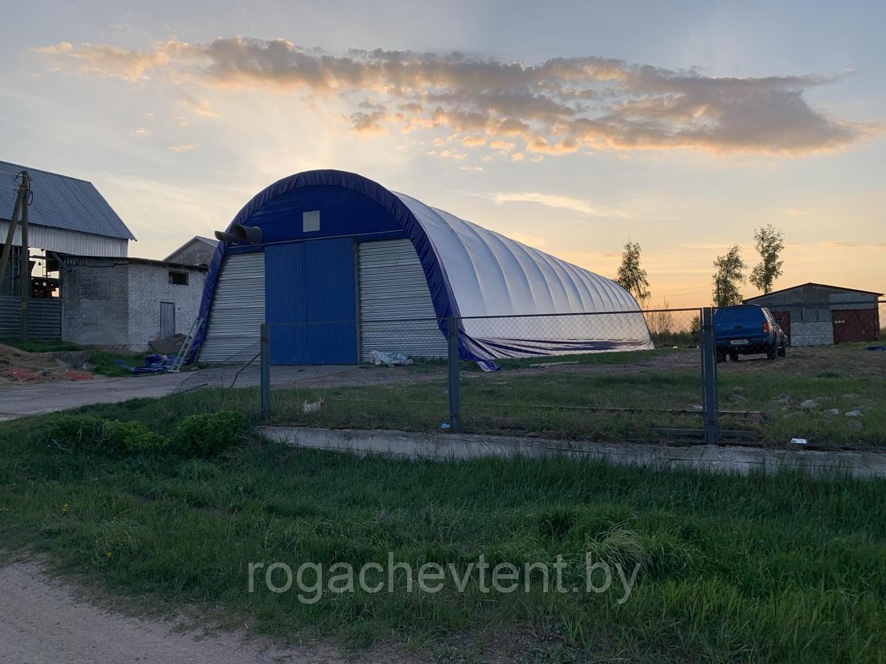 Замена кровли ангара. Филиал "АГРО-БОКС" ООО "УНИБОКС"