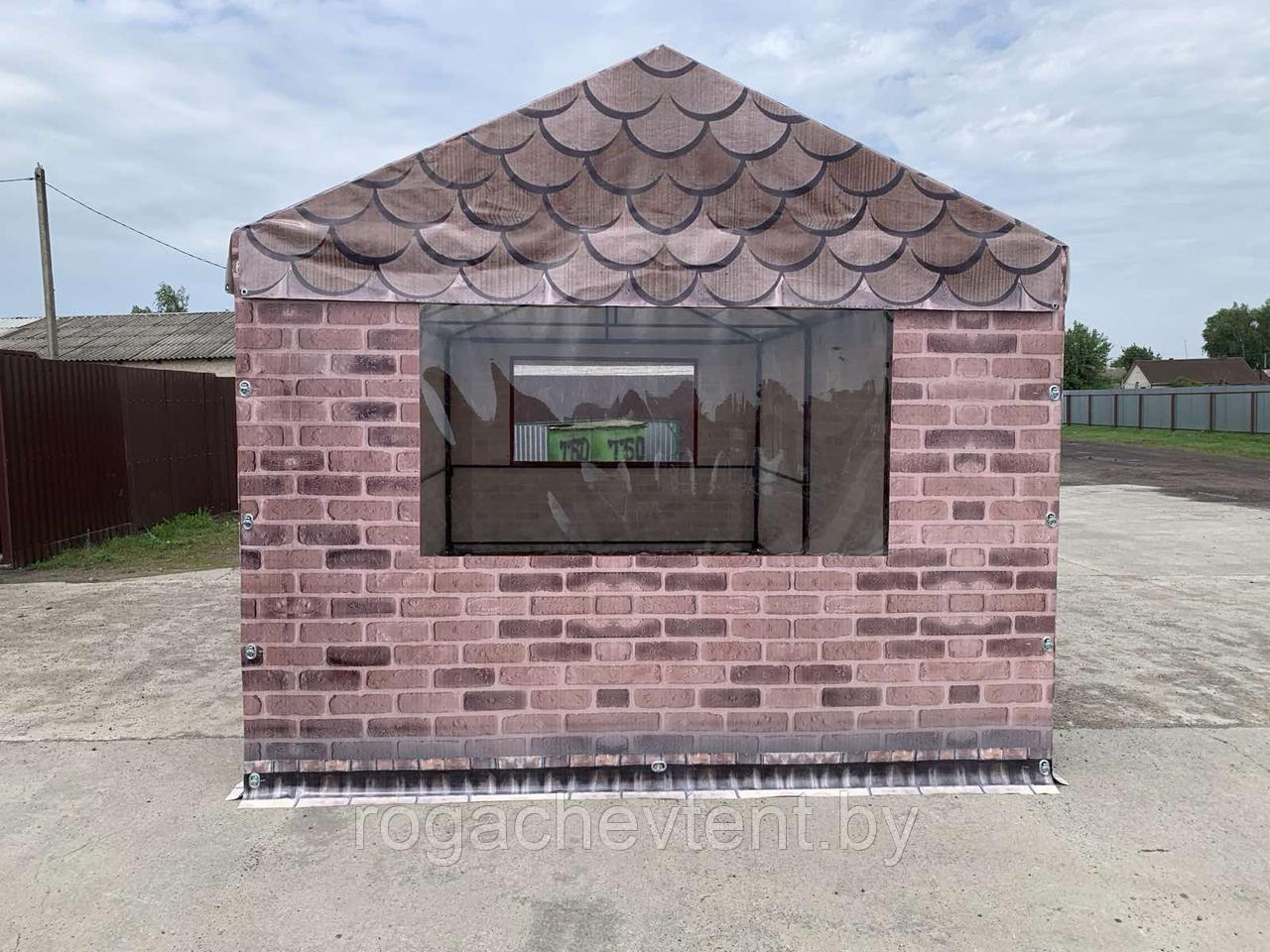 Торговая палатка размером 3,0х6,0 м. "двухскатная крыша"