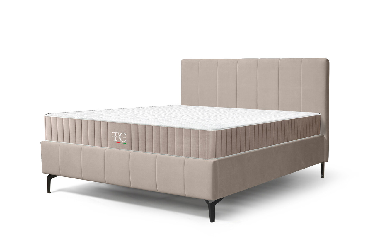 Кровать Брэнда 1600 с ортопед. осн. (слоновая кость)