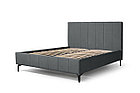 Кровать Брэнда 1600 с ортопед. осн. (серый), фото 2