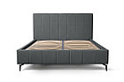 Кровать Брэнда 1600 с ортопед. осн. (серый), фото 3