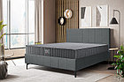 Кровать Брэнда 1600 с ортопед. осн. (серый), фото 4
