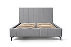 Кровать Брэнда 1800 с ортопед. осн. (дым), фото 3