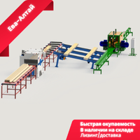 Линия деревообрабатывающих станков для распиловки тонкомера Алтай