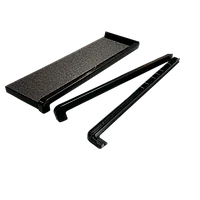 Заглушка (накладка) на отлив до 360 мм (пара) 9005 черный