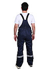 Костюм рабочий Легион ТТ с полукомбинезоном (цвет темно-синий/василек), фото 5